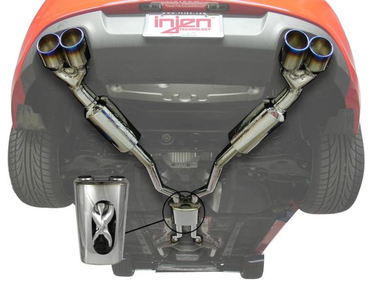 (image for) Injen Genesis Coupe 3.8L SES Cat Back Exhaust System 2010 - 2016 - Click Image to Close