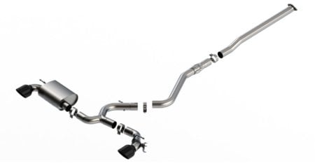 (image for) Borla Kona N Catback Exhaust System Black Chrome Tips 2022 – 2023