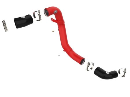 (image for) AFE BladeRunner G70 3.3 Aluminum Cold Side 3 inch Charge Pipe Red 2019 – 2022