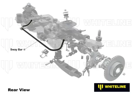 (image for) Whiteline KIA Stinger & Genesis G70 18mm REAR Adjustable Sway Bar 2018 – 2023