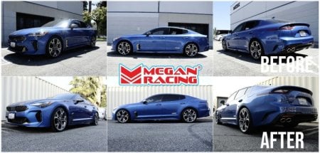 (image for) Megan Racing Kia Stinger RWD Lowering Springs 2018 – 2023