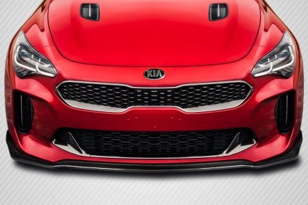 (image for) Carbon Creations Kia Stinger Carbon Fiber Sport GT Front Lip 2018 – 2023