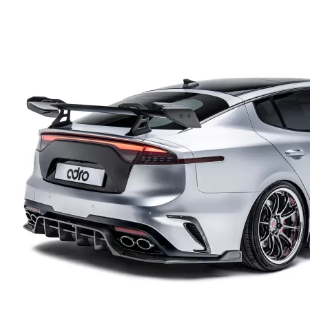 (image for) ADRO KIA STINGER GT FINAL EDITION CARBON FIBER AT-R2 SWAN NECK WING 2018 – 2023