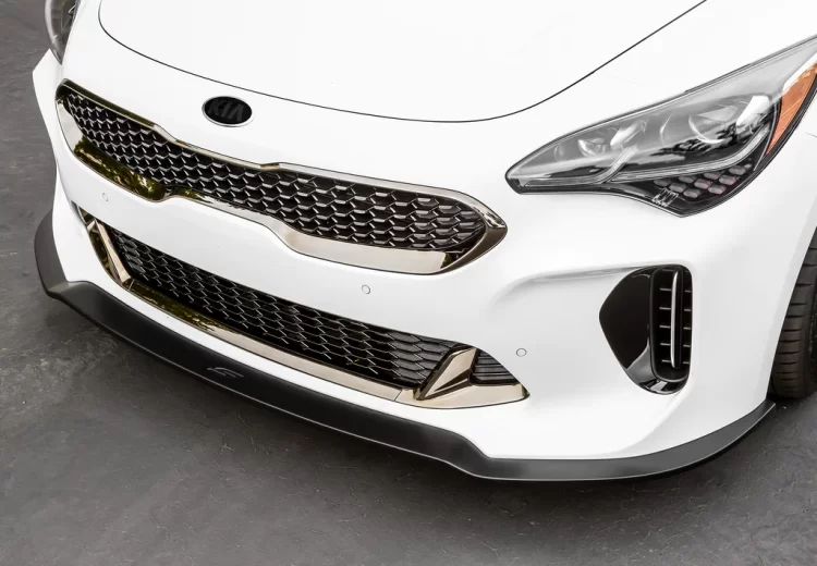 (image for) Stillen Kia Stinger GT Matte Black Front Splitter 2018 – 2022