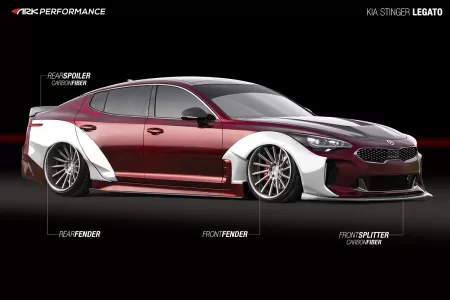 (image for) Ark Performance KIA Stinger Legato Complete Wide Body Kit 2018 – 2023