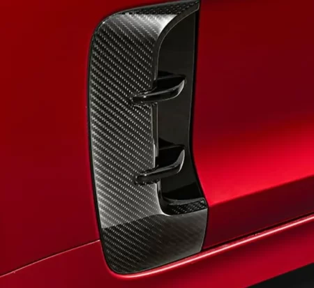 (image for) ABS Dynamics Kia Stinger Carbon Fiber Fender Vent Overlay 2018 – 2023