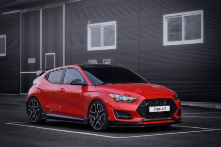 (image for) ADRO Veloster N V1 Carbon Fiber Side Skirts 2019 – 2022