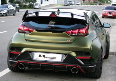 (image for) UNR Performance Veloster N Trunk Lip 2019 – 2022