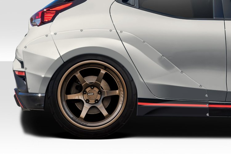 (image for) Extreme Dimensions Veloster Duraflex Aerotune Rear Wide Body Flares 2019 – 2022 - Click Image to Close