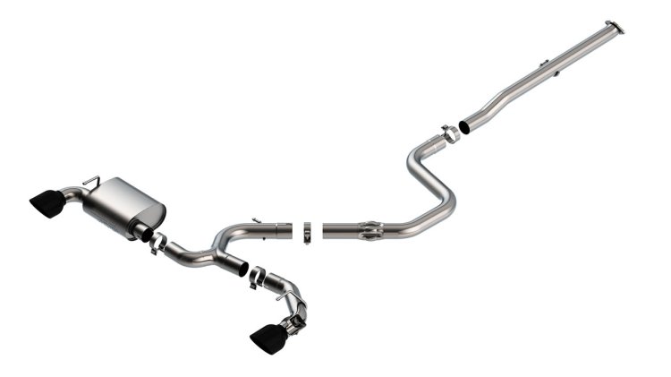 (image for) Borla Veloster N Atak Catback Exhaust System Black Tips 2019 - 2022 - Click Image to Close