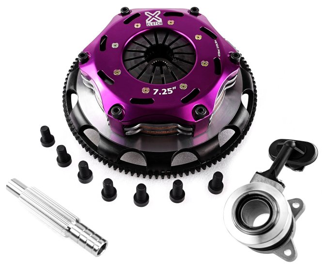 (image for) Xclutch Veloster N 7.25” Clutch Kit with Chromoly Flywheel Twin Sprung Ceramic Discs 2019 – 2022 - Click Image to Close