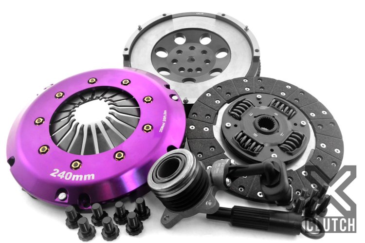 (image for) Xclutch Veloster N Stage 1 Clutch Kit with Flywheel Single Sprung Organic Disc 2019 – 2022