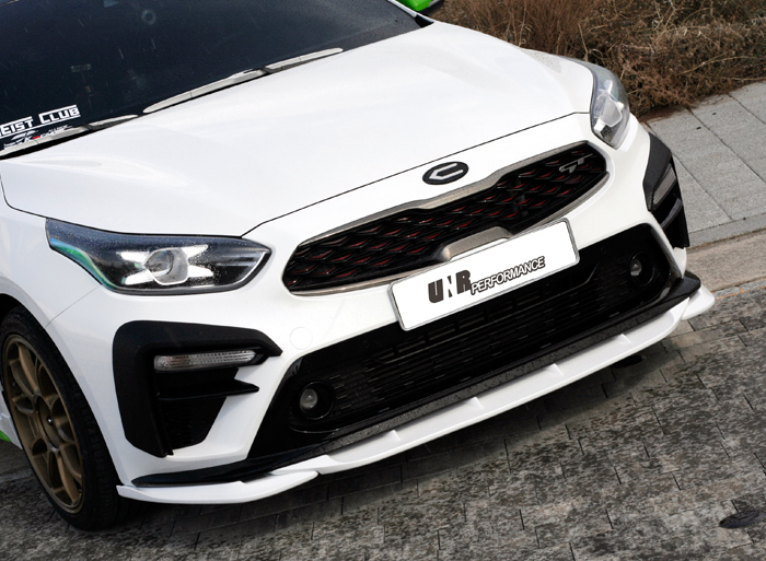 (image for) UNR Performance K3 Forte Front Splitter 2019 - 2021 - Click Image to Close