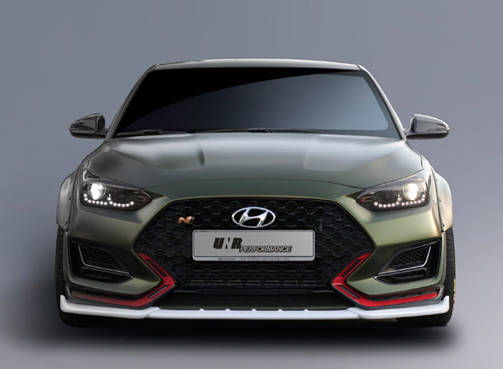 (image for) UNR Performance Veloster N Front Lip 2019 – 2022